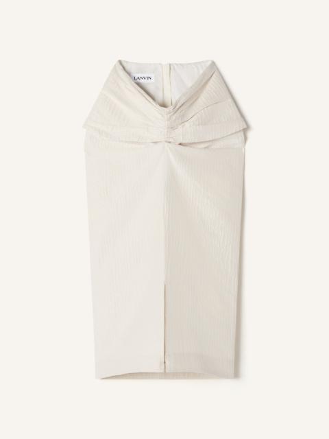 MIDI SKIRT IN JACQUARD