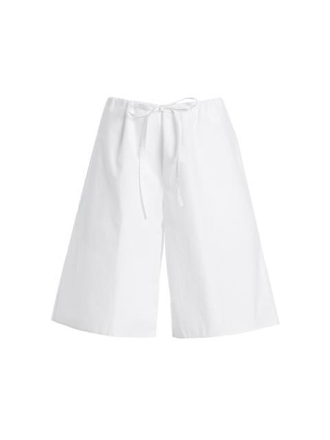 FLORE FLORE Josephine Cotton Bermuda Shorts