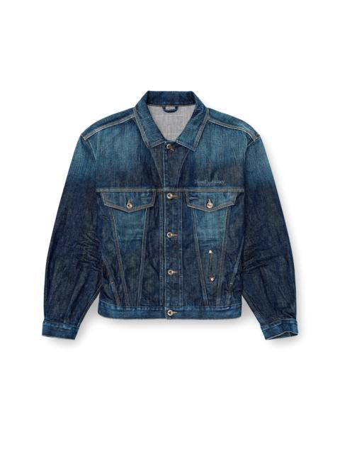 Diesel TRUCKER JACKET IN SELVEDGE DENIM