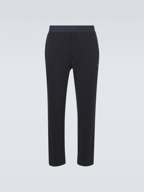 Moncler Cotton-blend fleece sweatpants