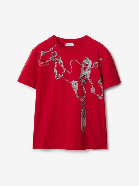 Boxy Knight Hardware Cotton T-shirt