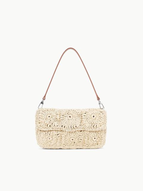 STAUD STAUD TIMMY CROCHET SHOULDER BAG NATURAL