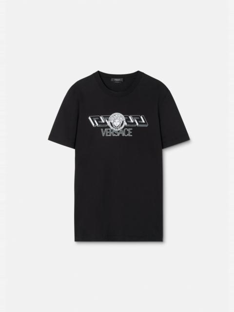 VERSACE La Greca Logo T-Shirt