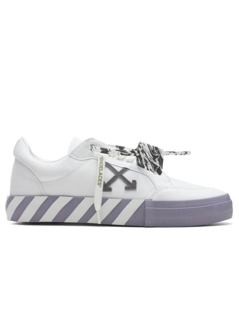 Off-White OFF-WHITE C/O VIRGIL ABLOH LOW VULCANIZED ECO CANVAS - WHITE/GREY