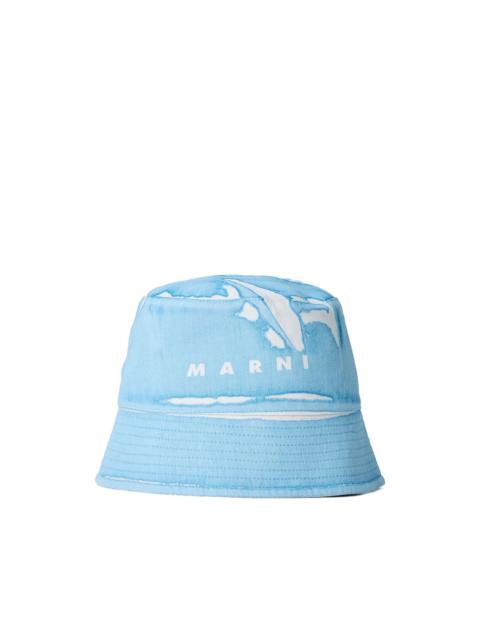 Marni logo-motif bucket hat