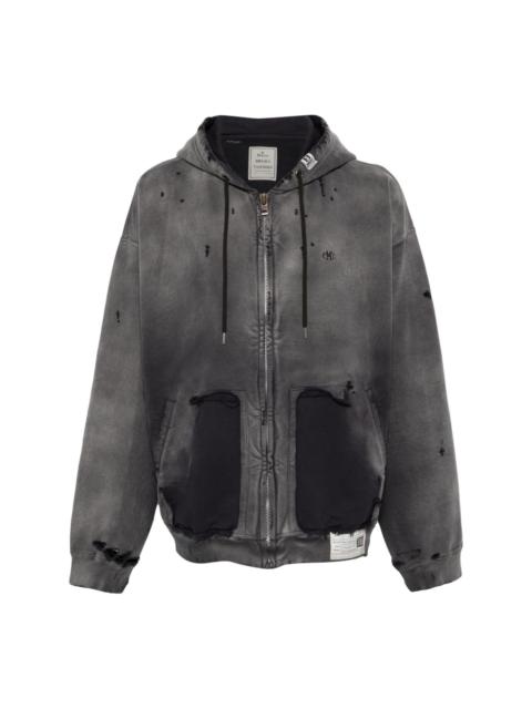 zip-up hoodie