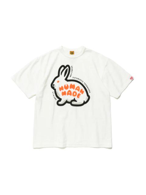 Human Made Human Made Rabbit Graphic #13 T-Shirt White