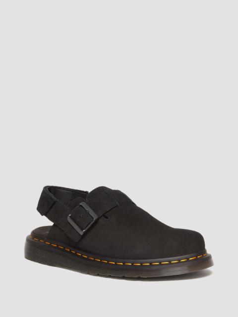 Dr. Martens Jorge II Suede Slingback Mules