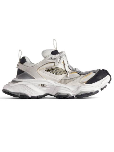 BALENCIAGA Men's Cargo Sneaker  in White/grey