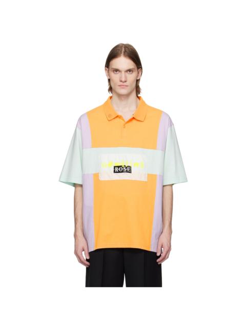 Martine Rose Multiolor Oversized Panelled Polo