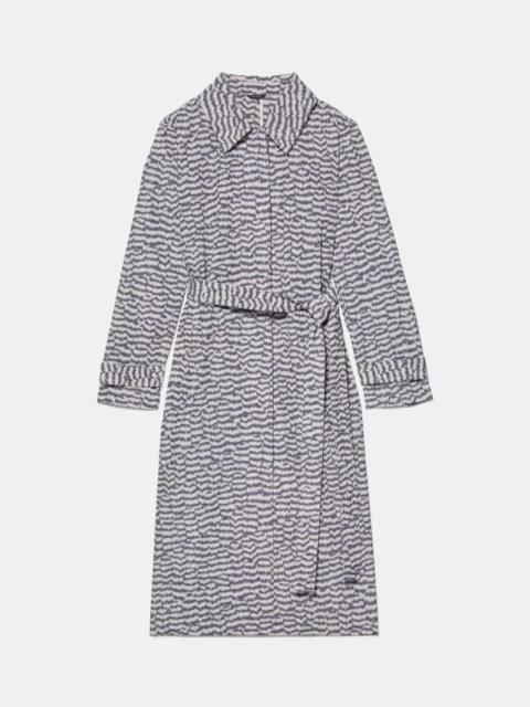 kate spade Modern Feathers Belted Trench Coat