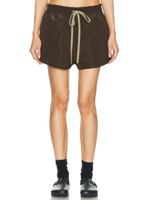 Fear of God Wrinkled Polyester Running Short