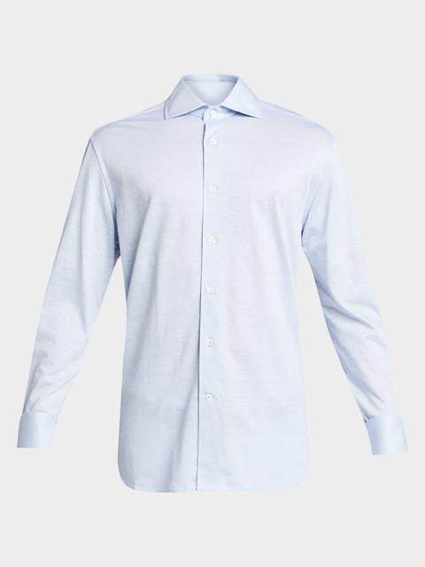 CORNELIANI Men's Melange Sport Shirt