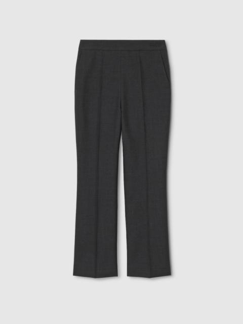 Wool gabardine pant