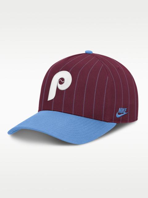 Nike Philadelphia Phillies Cooperstown Rise Men's Nike MLB A-Frame Adjustable Hat