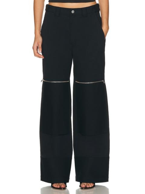 HAELO Flex Waist Zip Cargo Pant