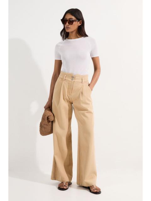KAREN MILLEN Tall Denim Wide Leg Trousers