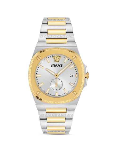 VERSACE Men's Tolomeo Two-Tone Stainless Steel Bracelet Watch/40MM - Two Tone