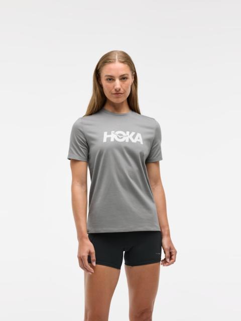 Women's Core Logo CTN SS Tee Shirt in Galactic Grey