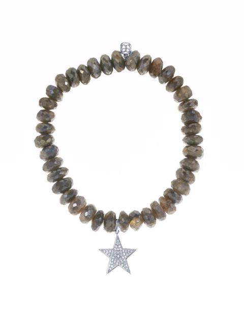 Medium Star Labradorite Charm Bracelet