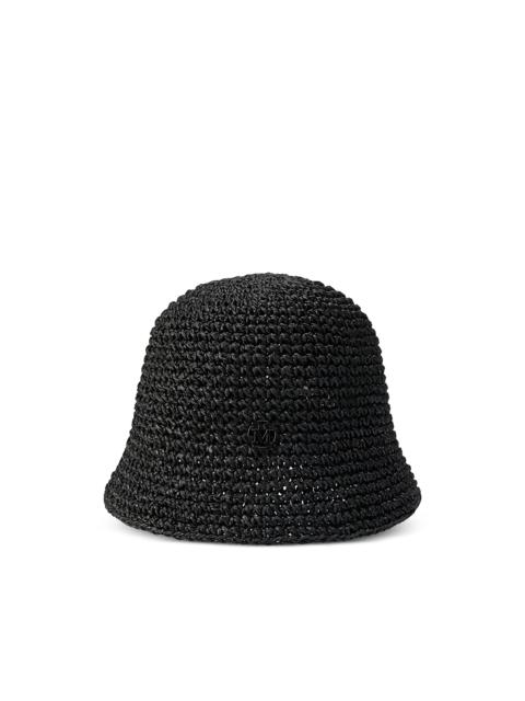 MAISON MICHEL Maison Michel Pablo Logo Hat