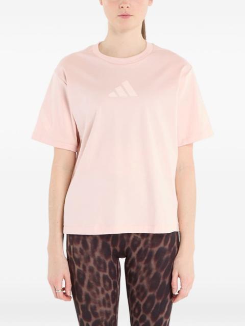 adidas logo-print T-shirt