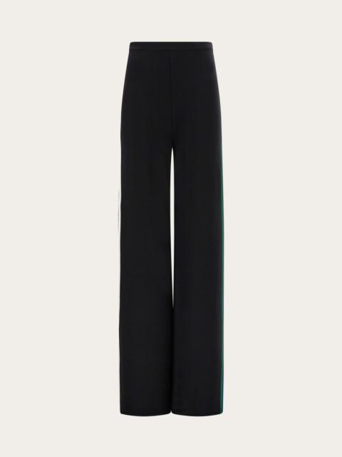 FERRAGAMO Wide leg sports trouser