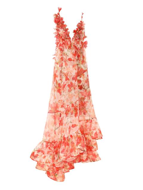 TRANQUILLITY FLORAL STRAP GOWN