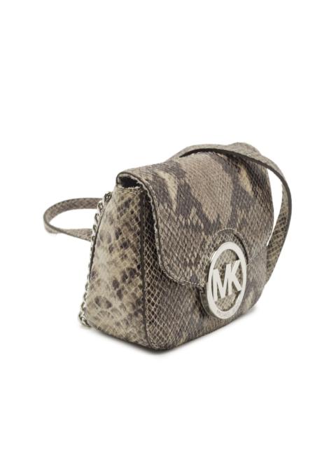 MICHAEL KORS 2000s snakeskin crossbody bag