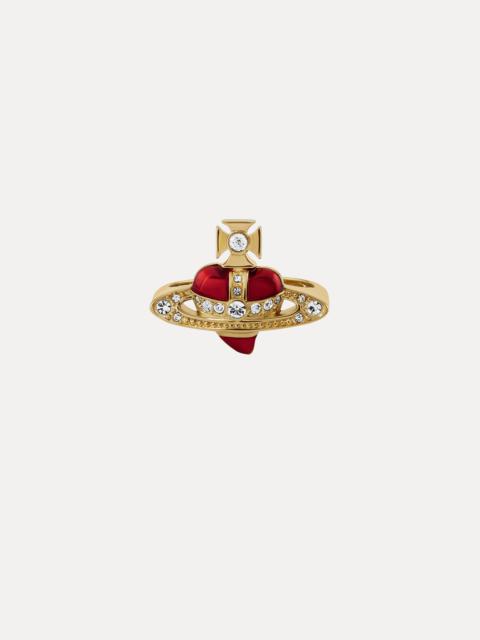 Vivienne Westwood 새로운 DIAMANTE HEART 반지