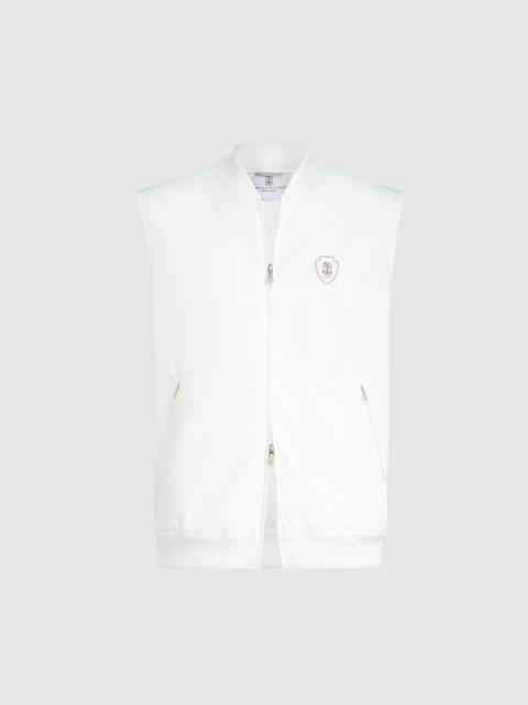 Brunello Cucinelli Nylon vest with logo