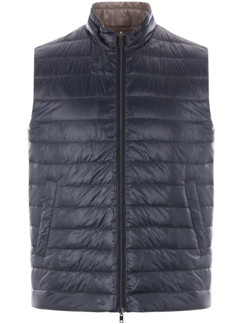 Herno reversible puffer gilet