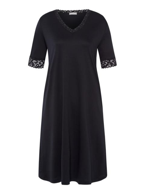 HANRO Moments Lace Trim Cotton Nightgown