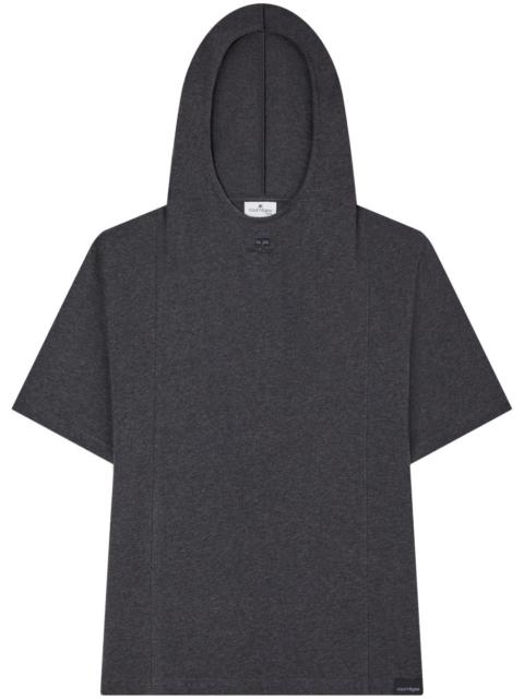 cotton hooded T-shirt