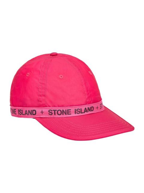 Stone Island 998E6 NYLON CUPRO HAT CYCLAMEN