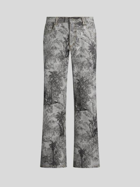 Etro WIDE-LEG JACQUARD JEANS
