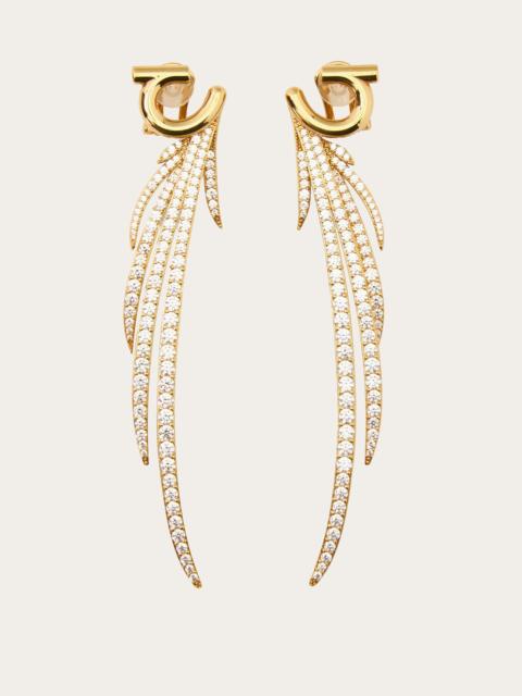 FERRAGAMO Earrings with crystals