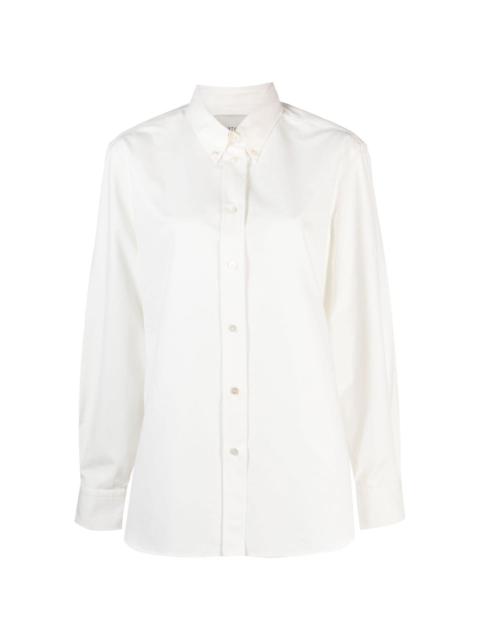 Bissett long-sleeve cotton shirt