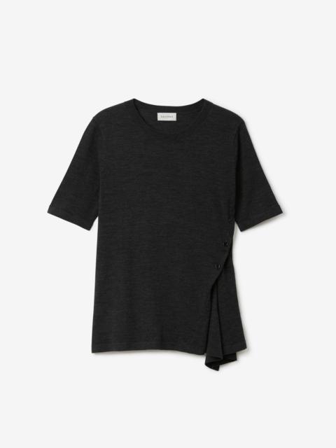 House of Dagmar Asymmetric Knit Top
