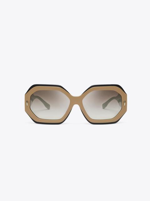 TORY BURCH Miller Geometric Sunglasses