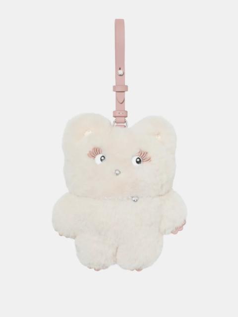 kate spade Monsters Clover Cat Bag Charm