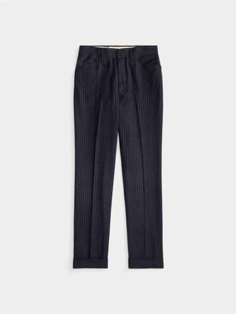 RRL by Ralph Lauren Slim Pinstripe Flannel Western Trouser