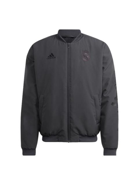 adidas adidas Real Madrid Chinese Story Padded Jacket 'Grey' HT6454
