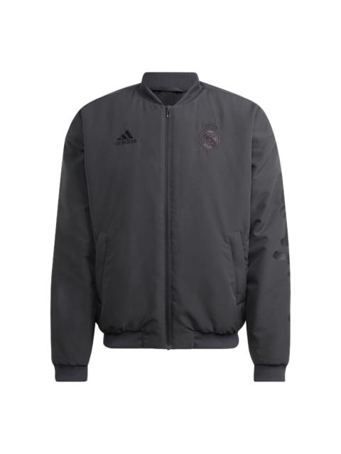 adidas Real Madrid Chinese Story Padded Jacket 'Grey' HT6454