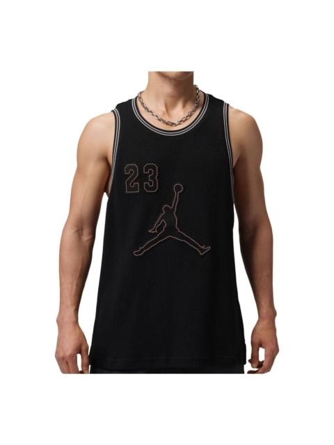 Jordan Jordan Brooklyn Festival Knit Jersey 'Black Pale Ivory' IF1953-010