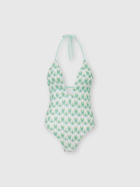 Missoni One-piece swimsuit in floral-pattern viscose
