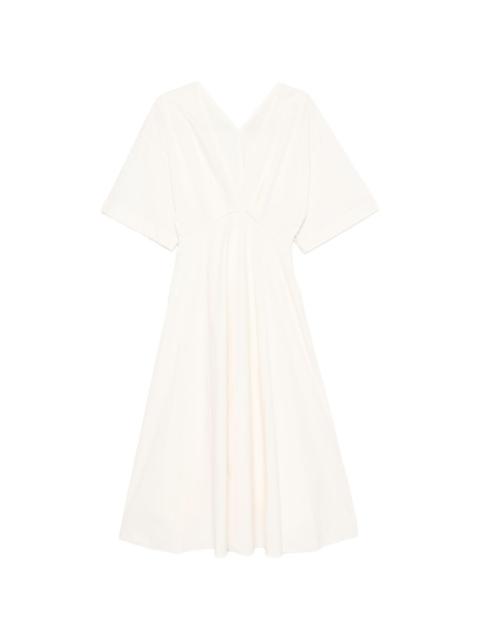 forte_forte V-neck dress
