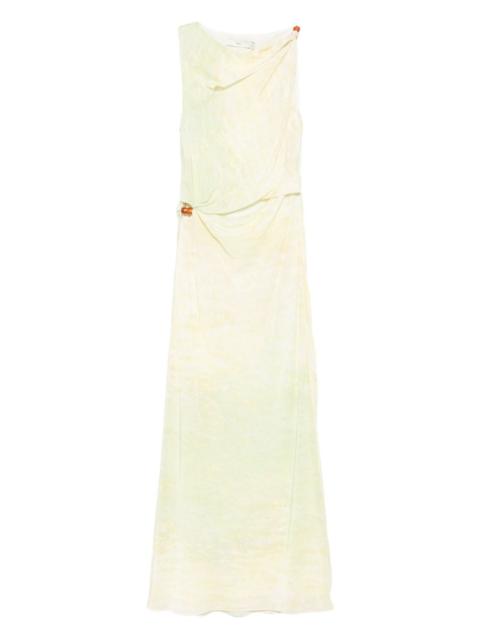 SIR. slit-detail gown