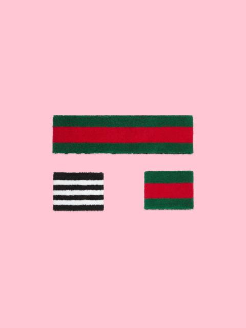 GUCCI adidas x Gucci cotton performance band set