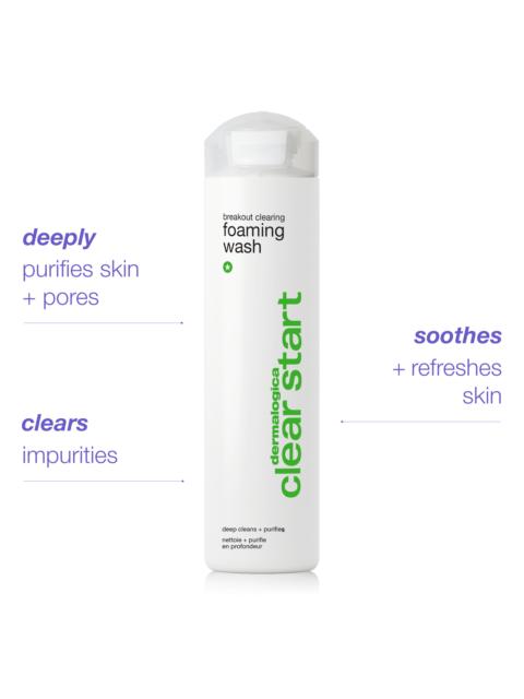 Dermalogica breakout clearing foaming wash
